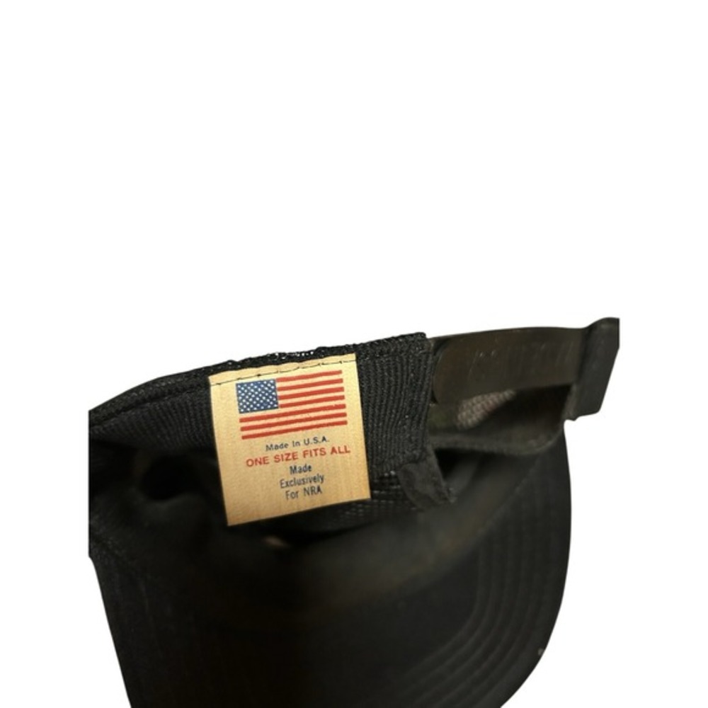 Vintage black and gold‎ NRA Trucker Hat - Picture 2 of 2